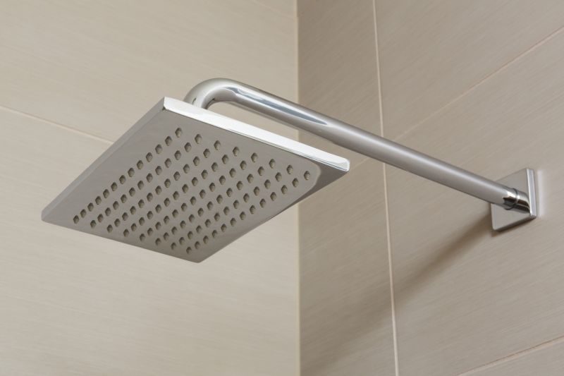 Rain Showerhead Mounted on Ceiling